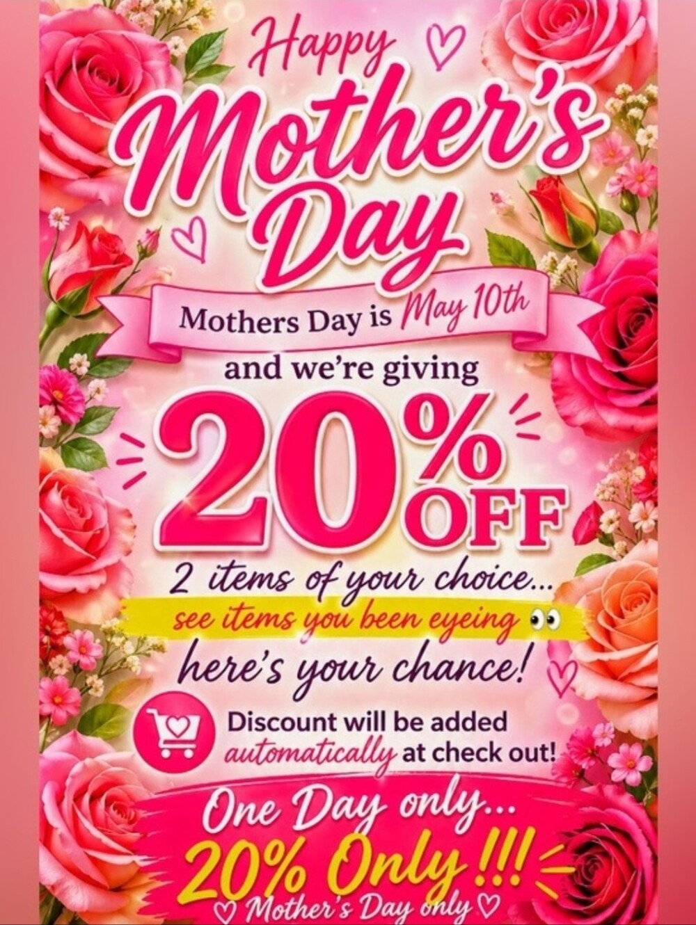 HAPPY MOTHER'S DAY!!